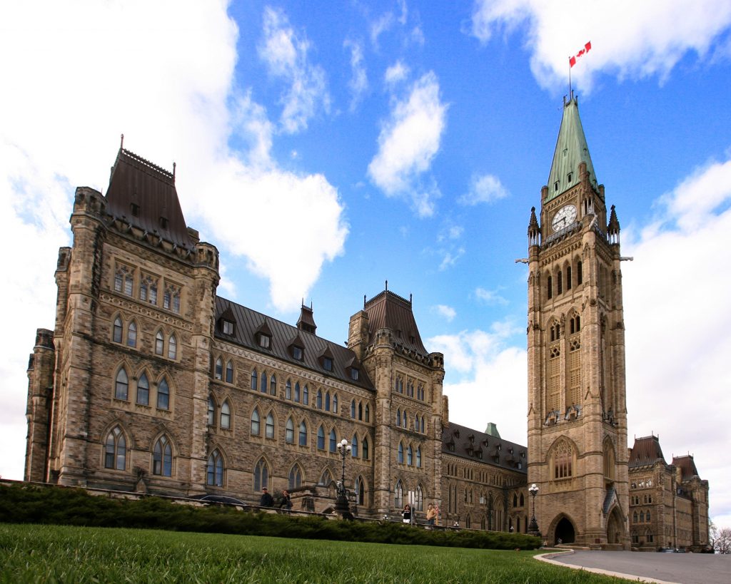 The Parliament Building in Ottawa