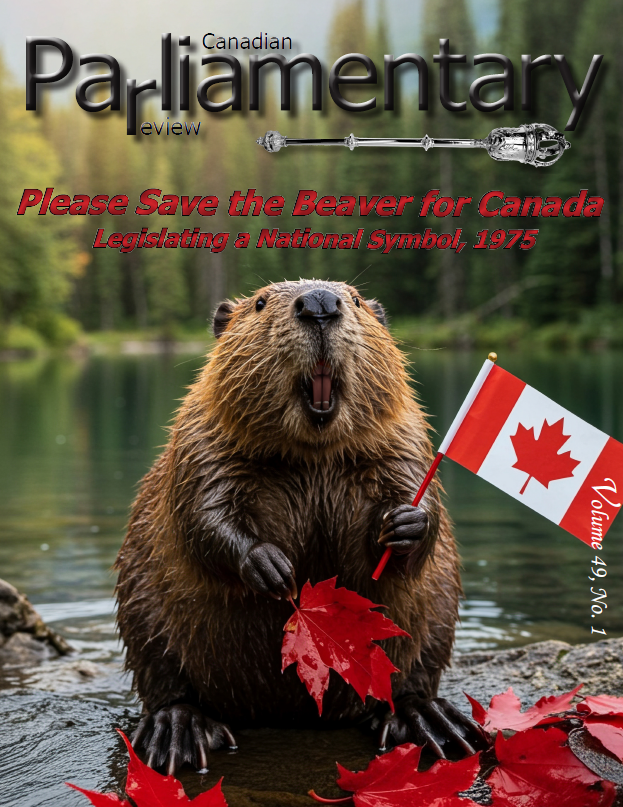 Cover of Canadian Parliamentary Review, Spring 2025 (volume 48, number 1)